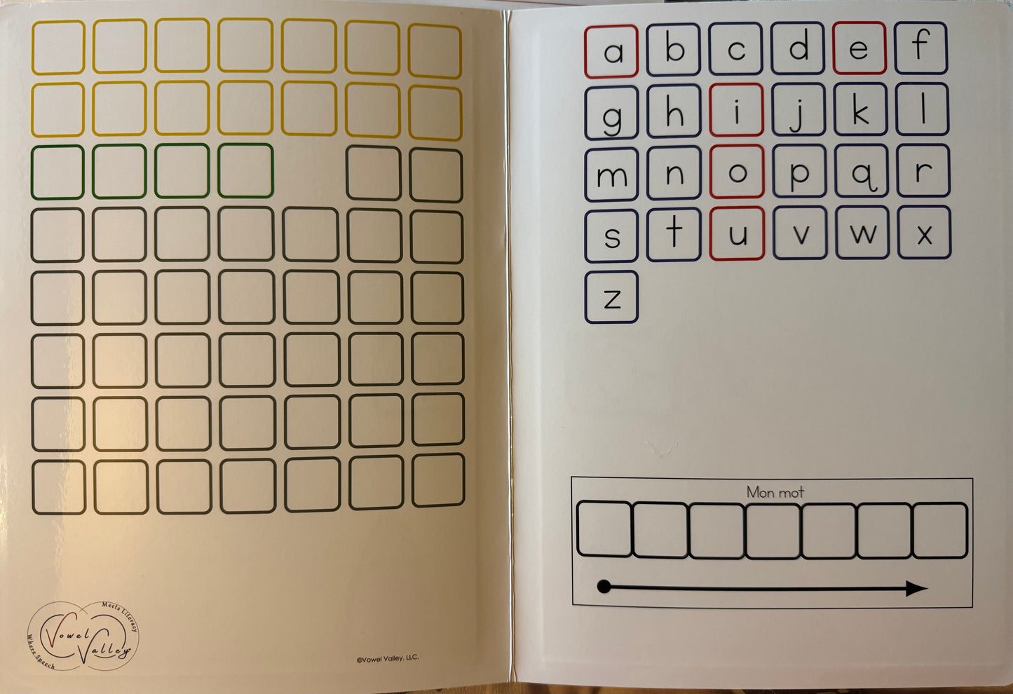 French Word Building Kit—Magnetic