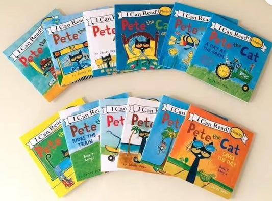Set of 12 Pete The Cat Books