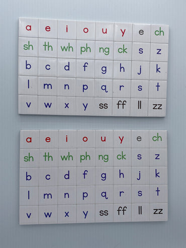 Kindergarten Magnets (Basic pack of 2 sets of 40 tiles)