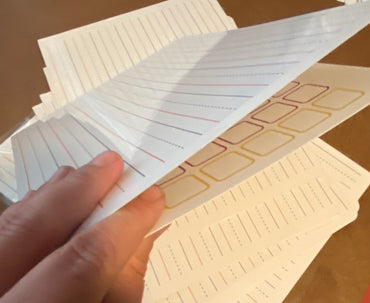 24 Magnetic Folders (without magnets)