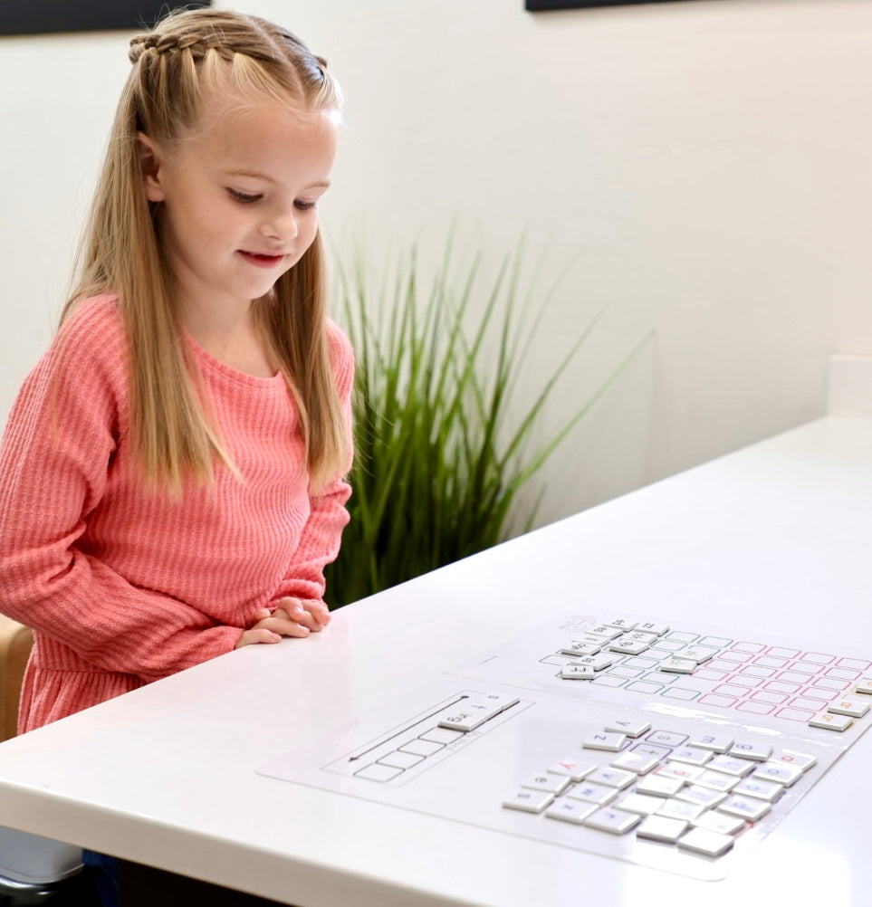 Foam 79 graphemes tiles + 1 blank tile