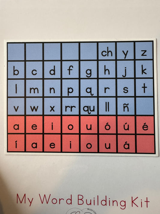 Beginning Spanish Magnetic Sheet