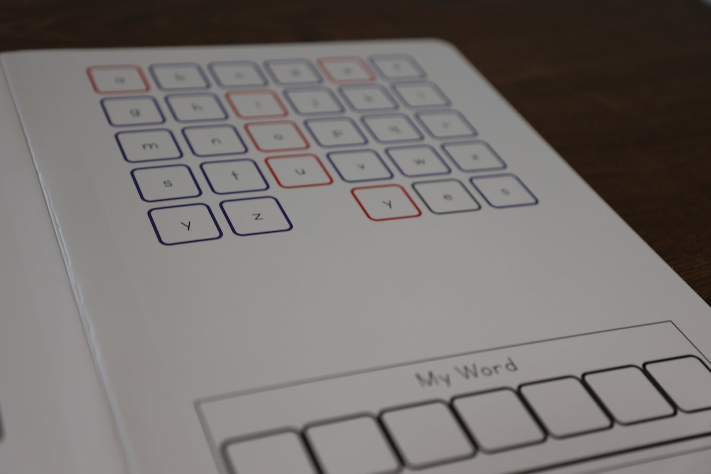 24 Word Mapping Kits: Sound Boxes on The Front Cover-- Shipping out August 25