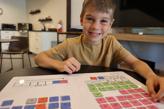 Classroom Set of 24 Folder/sheets of 76-tile Cut-apart Magnet Kits (scissors required)