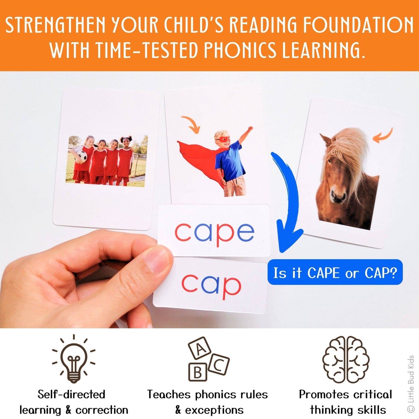 Magic Spin-E Blocks - Silent E CVCe Word Builder Phonics Toy