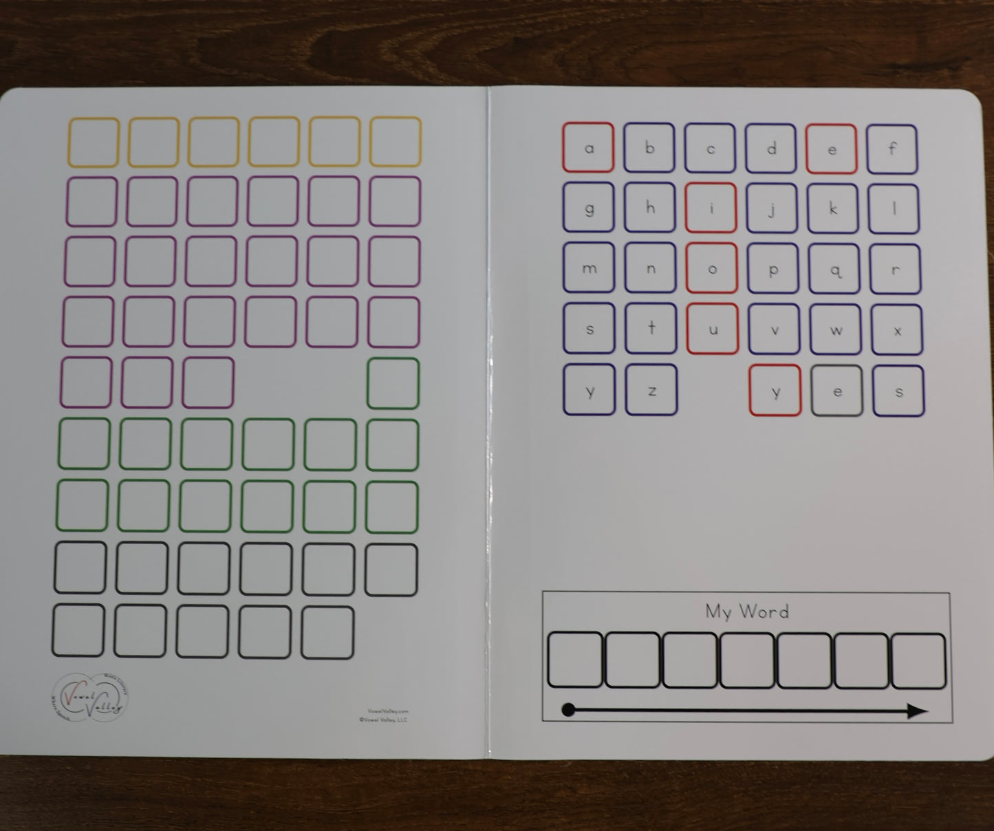 24 Word Mapping Kits: Sound Boxes on The Front Cover-- Shipping out August 25