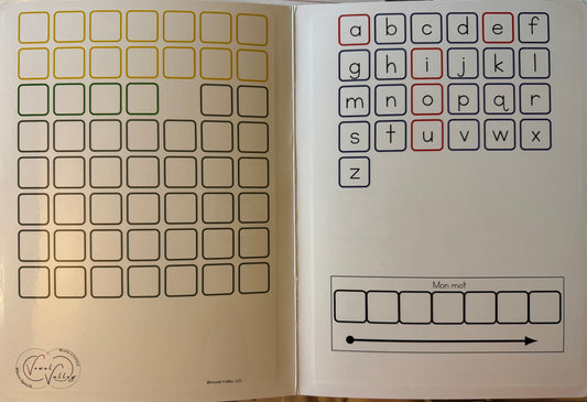 French Word Building Kit—Magnetic