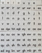 Black Font Foam 79 graphemes tiles + 1 blank tile