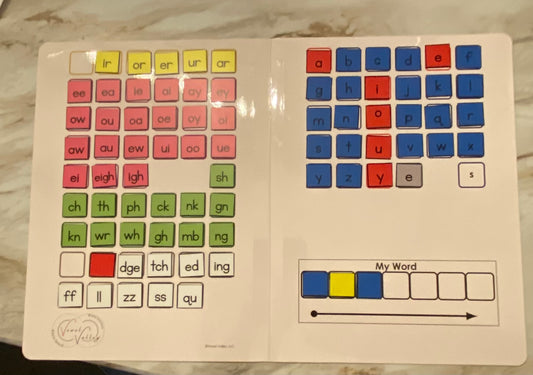 New Classroom Set of 24 Folder/76-tile PULL-APART Magnet Kits