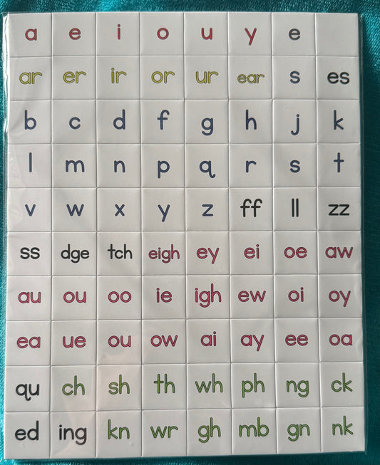 Misprint Foam 79 missing “ui” grapheme (two “ou” tiles)