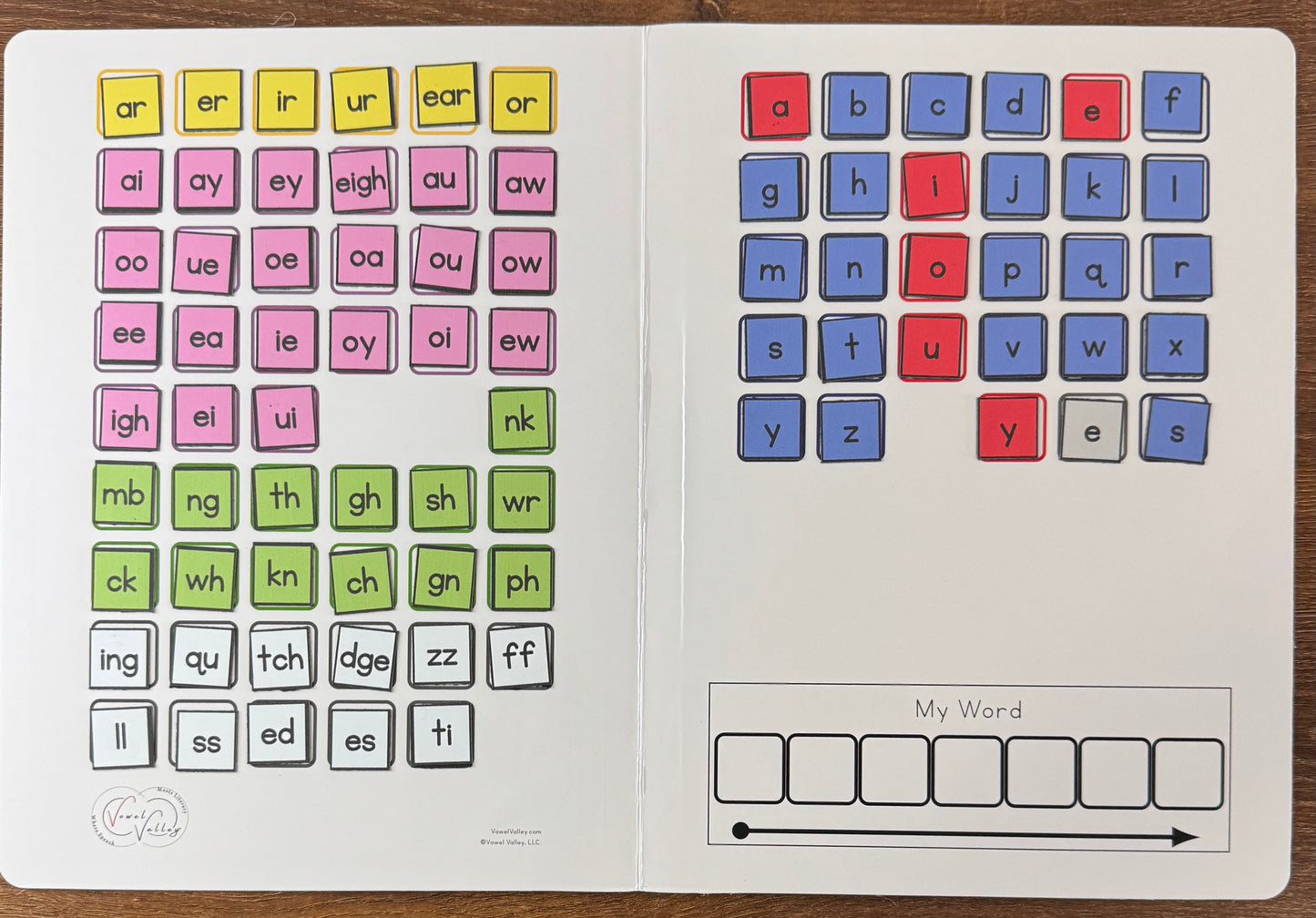 24 Word Mapping Kits: Sound Boxes on The Front Cover-- Shipping out August 25