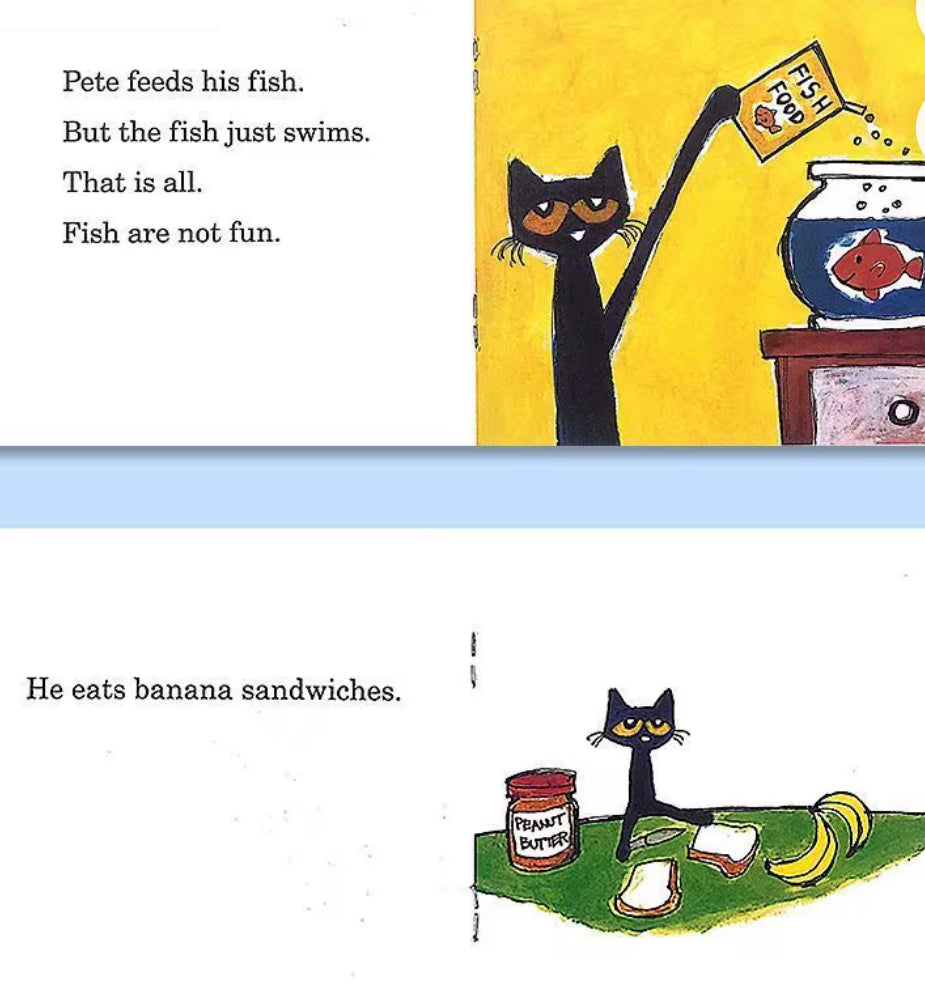 Set of 12 Pete The Cat Books