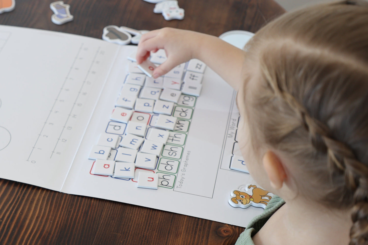 Kindergarten Magnets (Basic pack of 2 sets of 40 tiles)