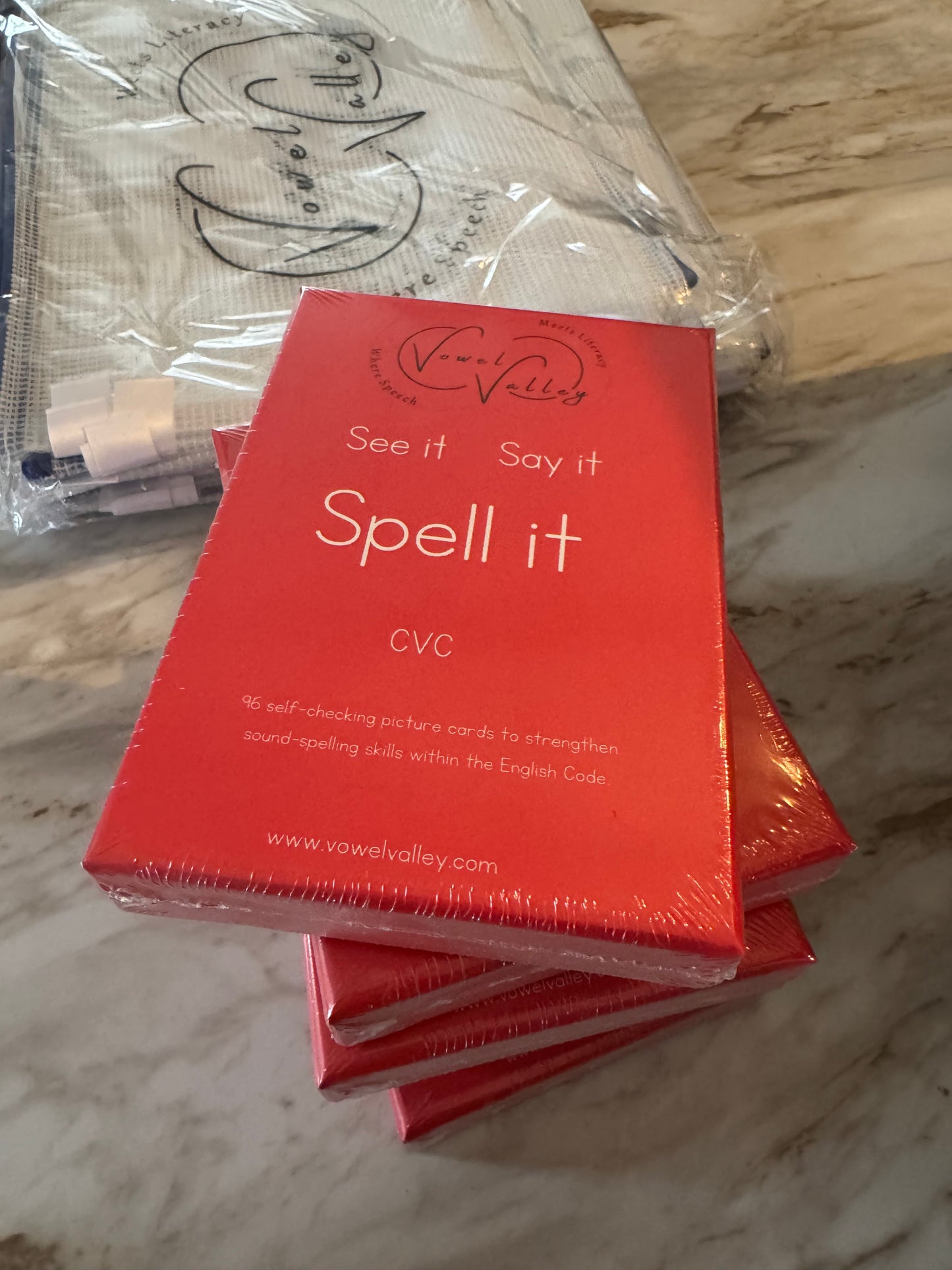 See it, Say it, Spell it                             Speech to Print Encoding Cards—CVC