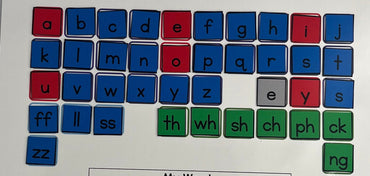 Vinyl kindergarten magnets