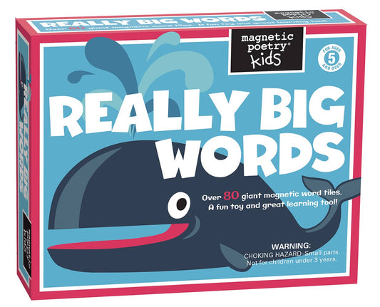 Really Big Words Magnetic Poetry Kit for Kids