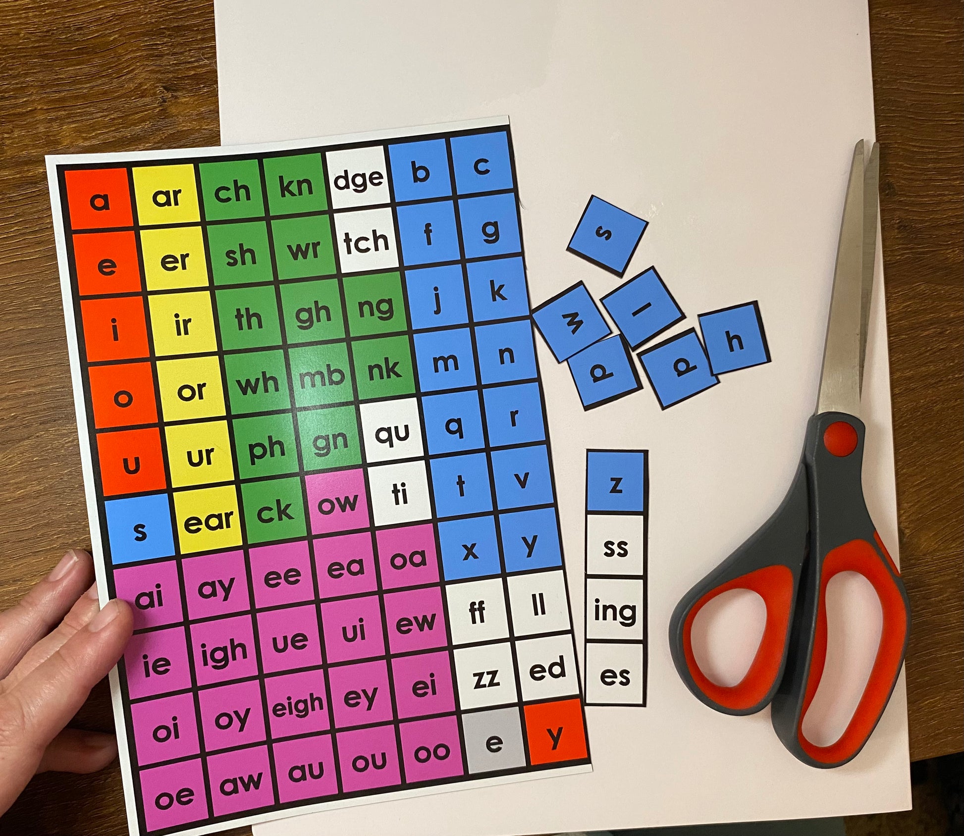 Word Work Magnetic Boards & Tiles Set/6