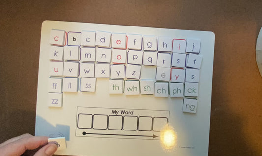 Magnetic Foam Tiles: Letters and Word Families – Pioneer Valley Books